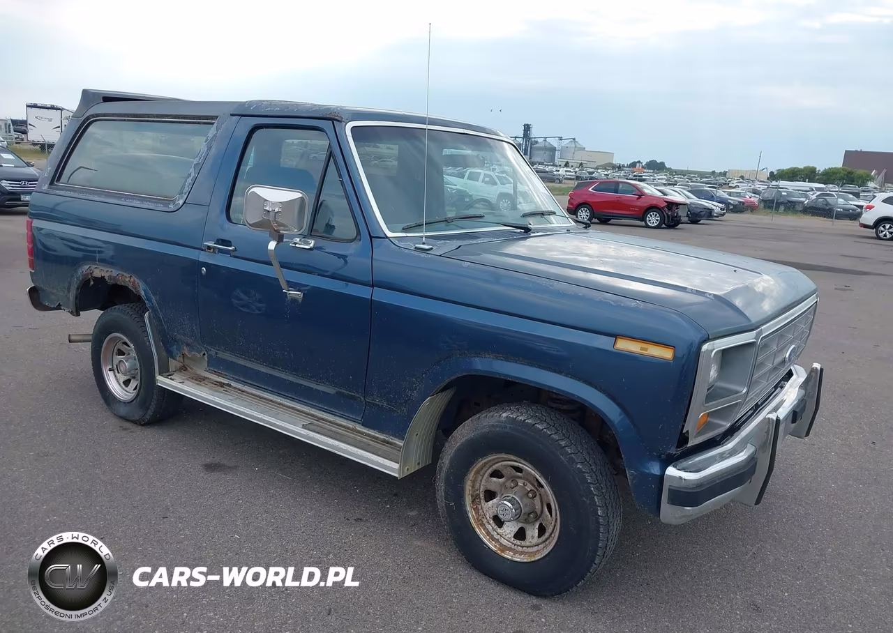 1986 Ford Bronco U100