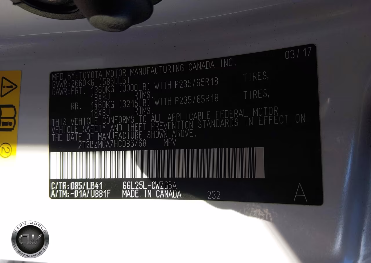 2017 Lexus Rx 350 VIN:2T2BZMCA7HC086768 - 9