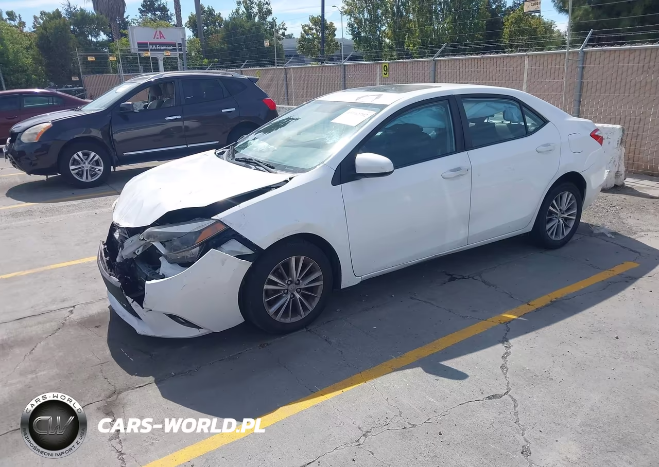 2014 Toyota Corolla Le Premium VIN:5YFBURHEXEP033960 - 2