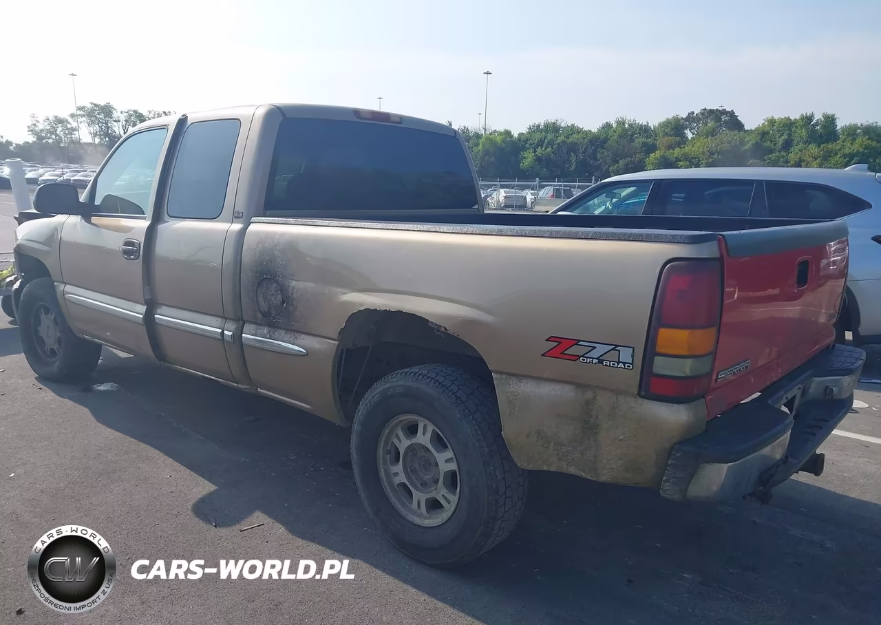 2001 GMC Sierra 1500 Sle VIN:1GTEK19T21E141613 - 3