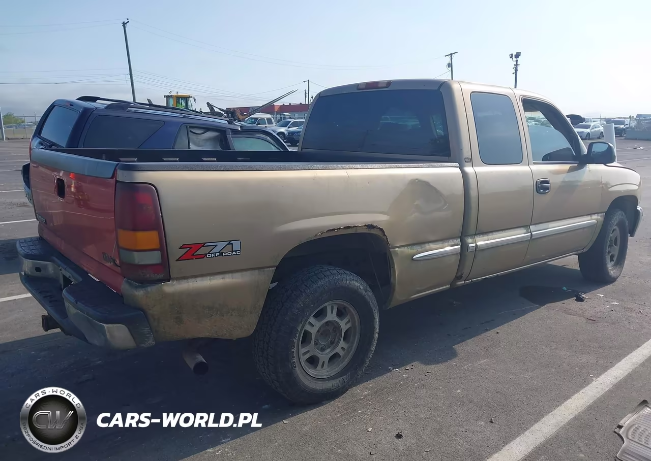 2001 GMC Sierra 1500 Sle VIN:1GTEK19T21E141613 - 4