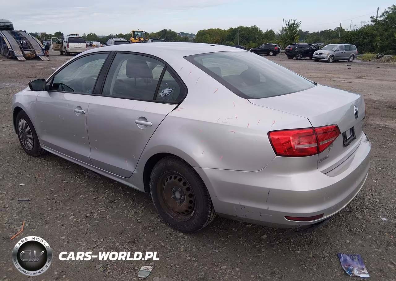2015 Volkswagen Jetta 2.0L S VIN:3VW2K7AJ4FM291284 - 3