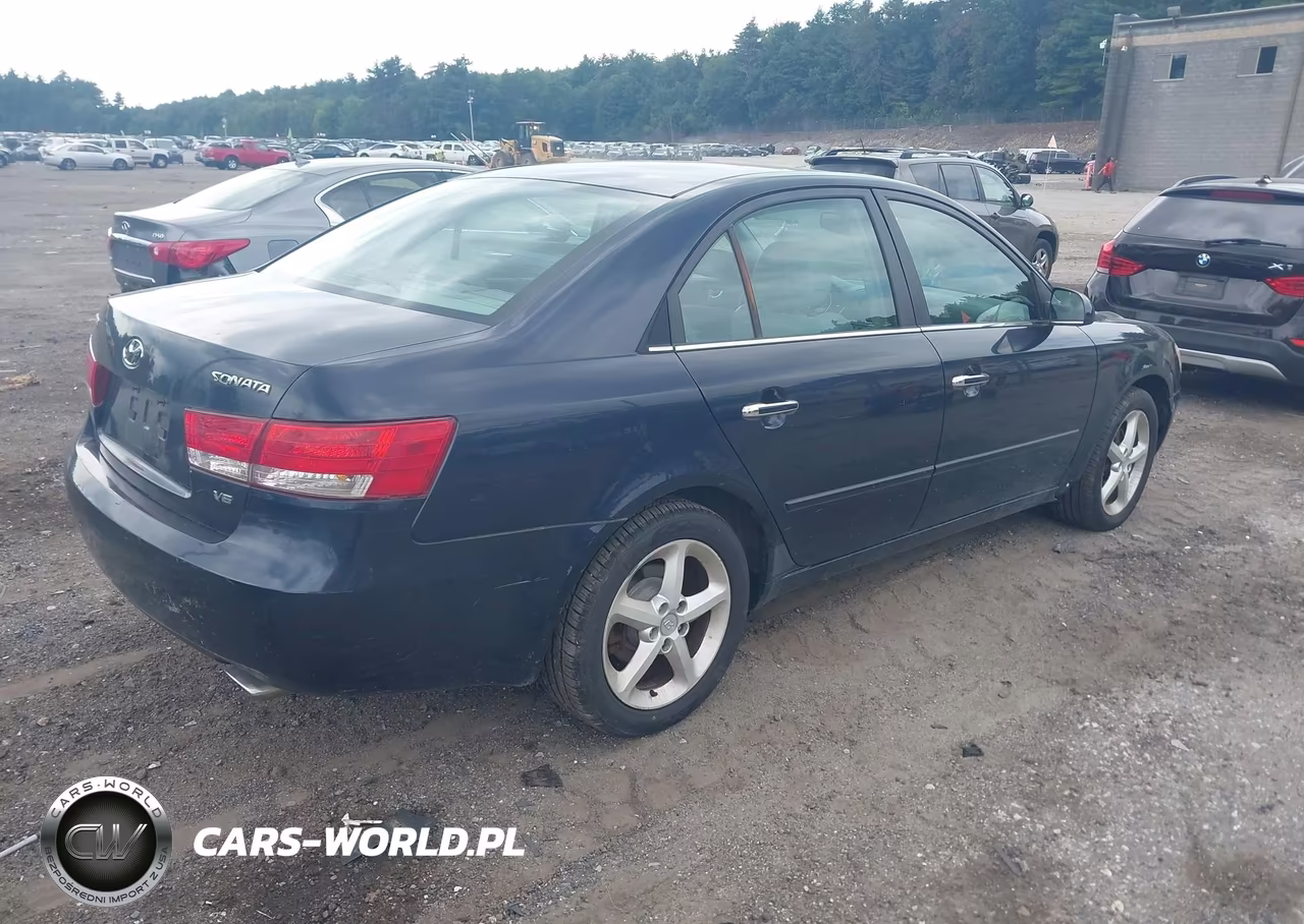 2006 Hyundai Sonata Gls V6-Lx V6 VIN:5NPEU46F66H041628 - 4