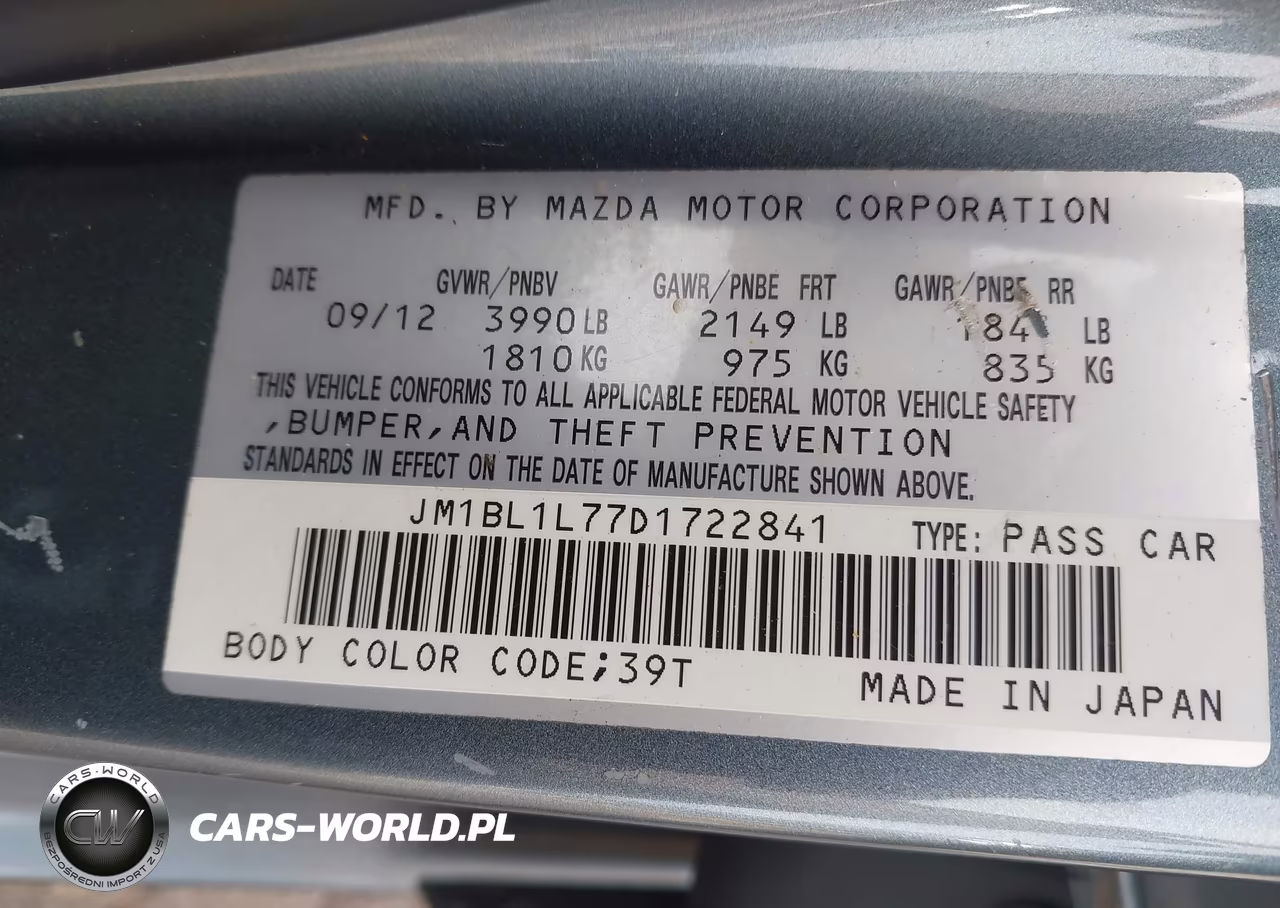 2013 Mazda Mazda3 I Touring VIN:JM1BL1L77D1722841 - 9