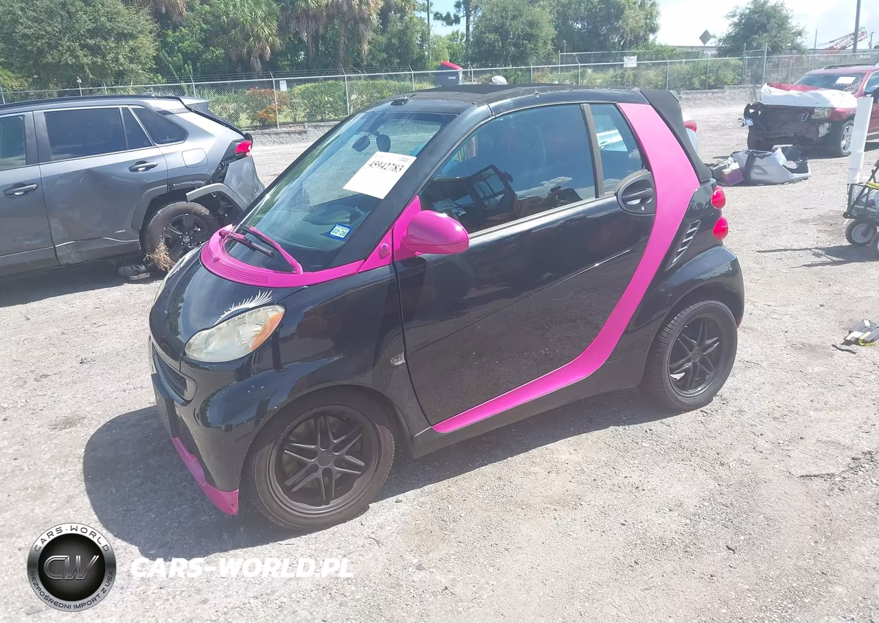 2008 Smart Fortwo Passion VIN:WMEEK31X28K196747 - 2