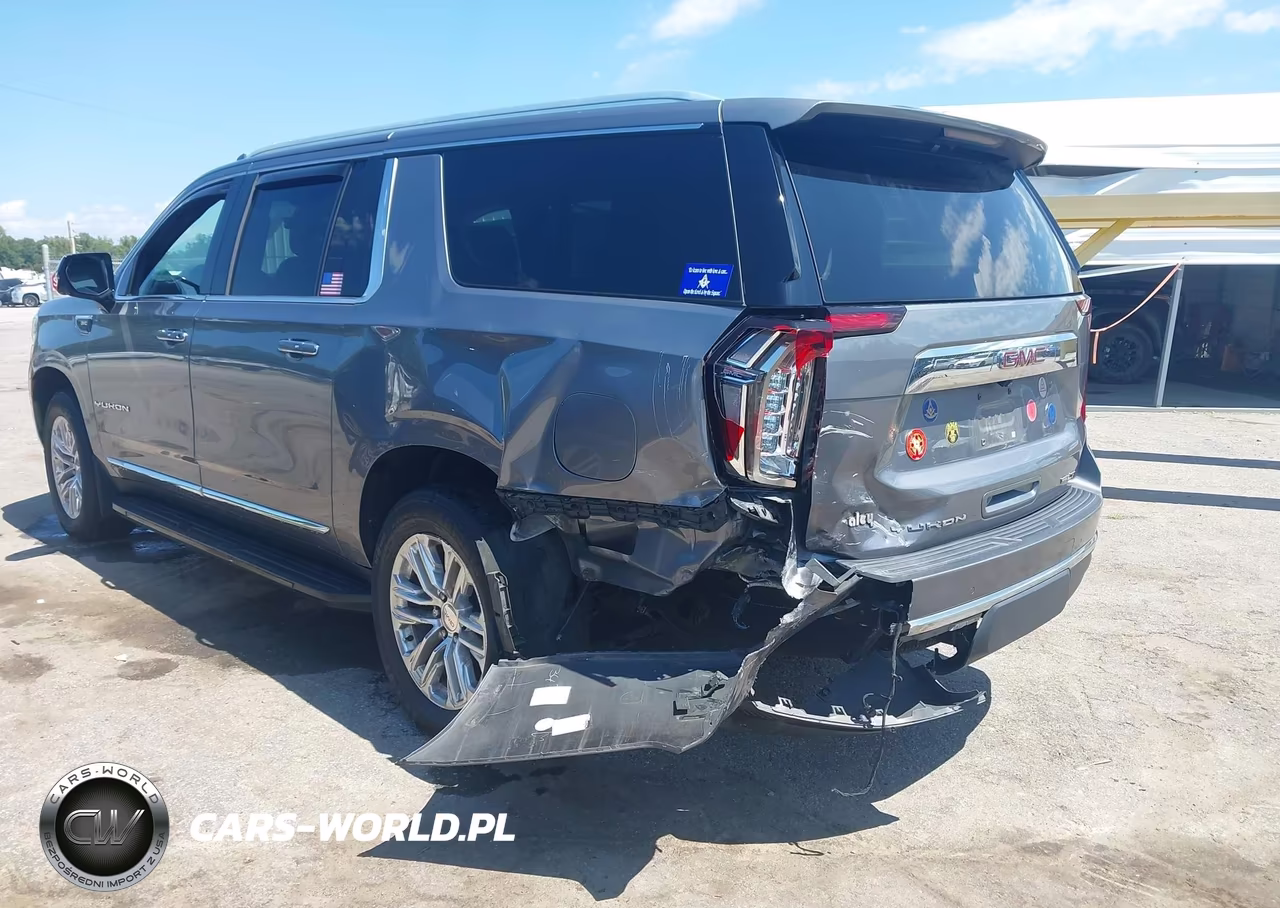 2021 GMC Yukon Xl 4Wd Slt VIN:1GKS2GKD8MR233240 - 3