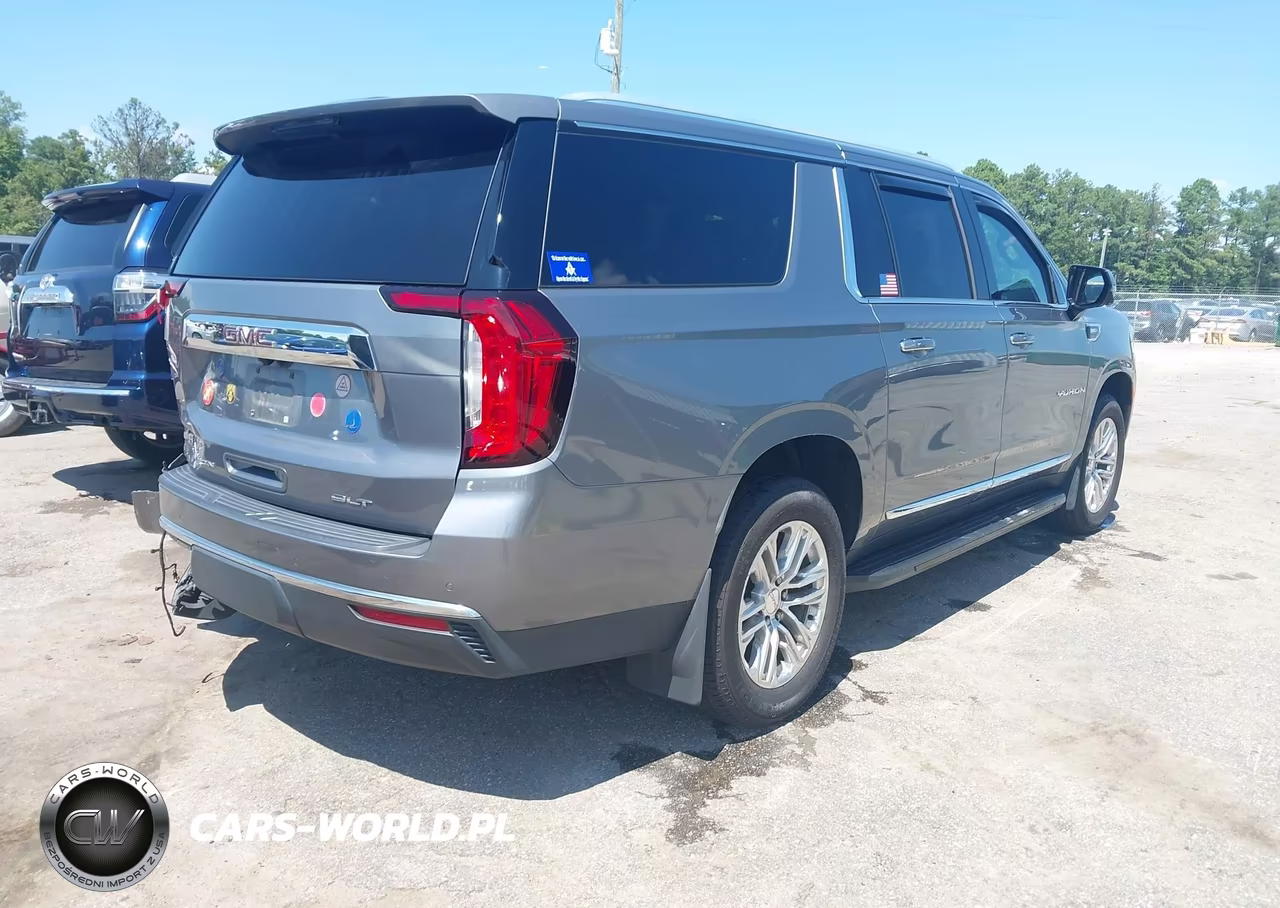 2021 GMC Yukon Xl 4Wd Slt VIN:1GKS2GKD8MR233240 - 4