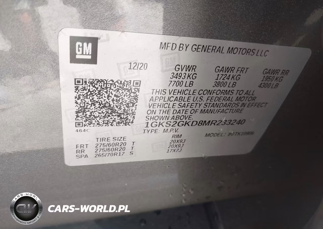 2021 GMC Yukon Xl 4Wd Slt VIN:1GKS2GKD8MR233240 - 9