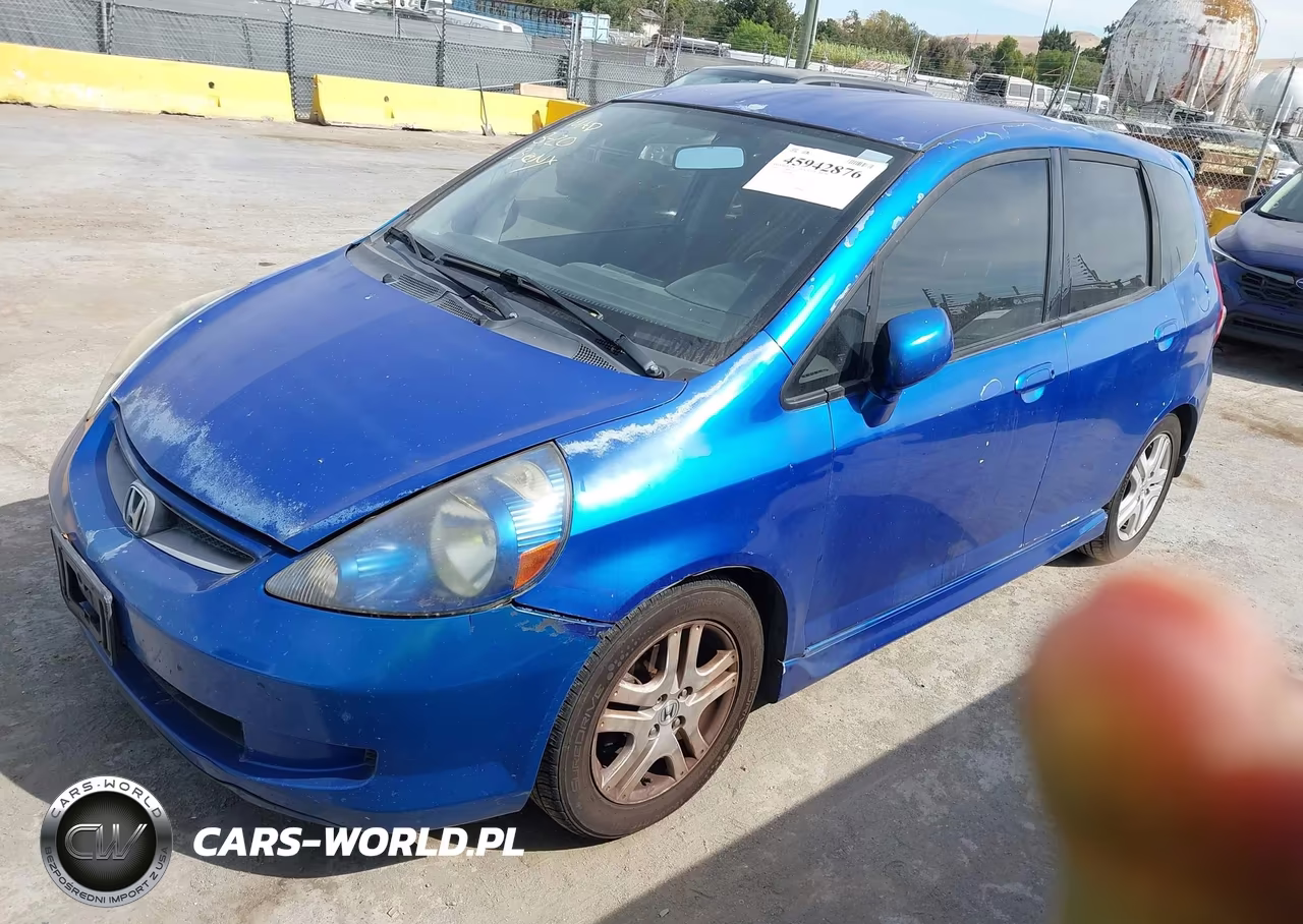 2008 Honda Fit Sport VIN:JHMGD38688S067828 - 2