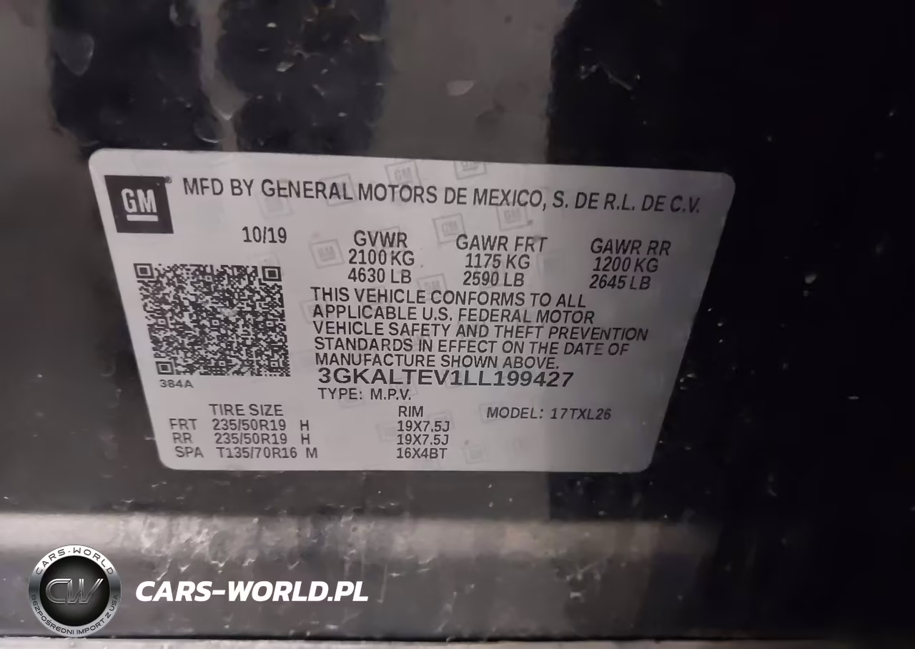 2020 GMC Terrain Awd Sle VIN:3GKALTEV1LL199427 - 9