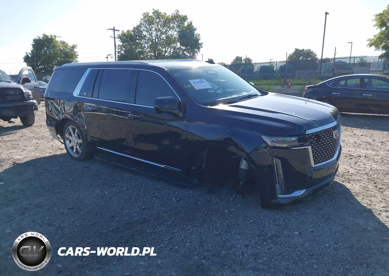 2021 Cadillac Escalade Esv 4Wd Premium Luxury VIN:1GYS4LKL8MR183827 - 1