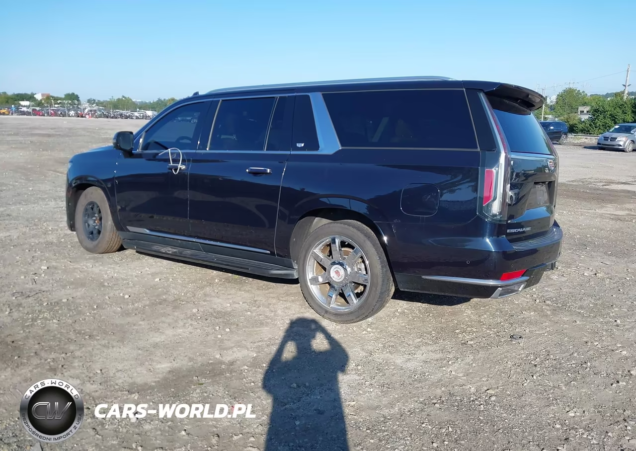 2021 Cadillac Escalade Esv 4Wd Premium Luxury VIN:1GYS4LKL8MR183827 - 3