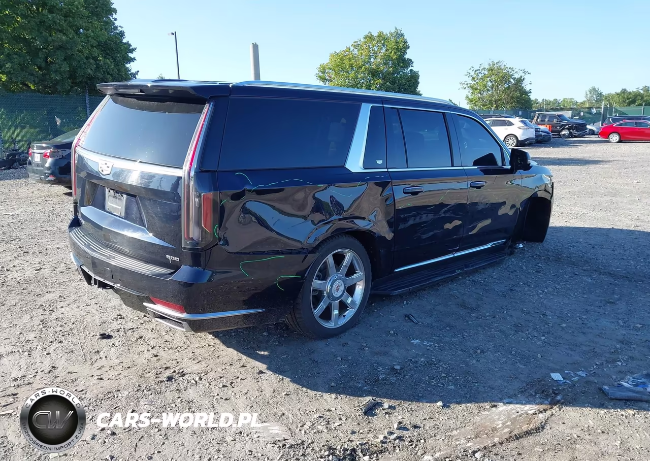 2021 Cadillac Escalade Esv 4Wd Premium Luxury VIN:1GYS4LKL8MR183827 - 4