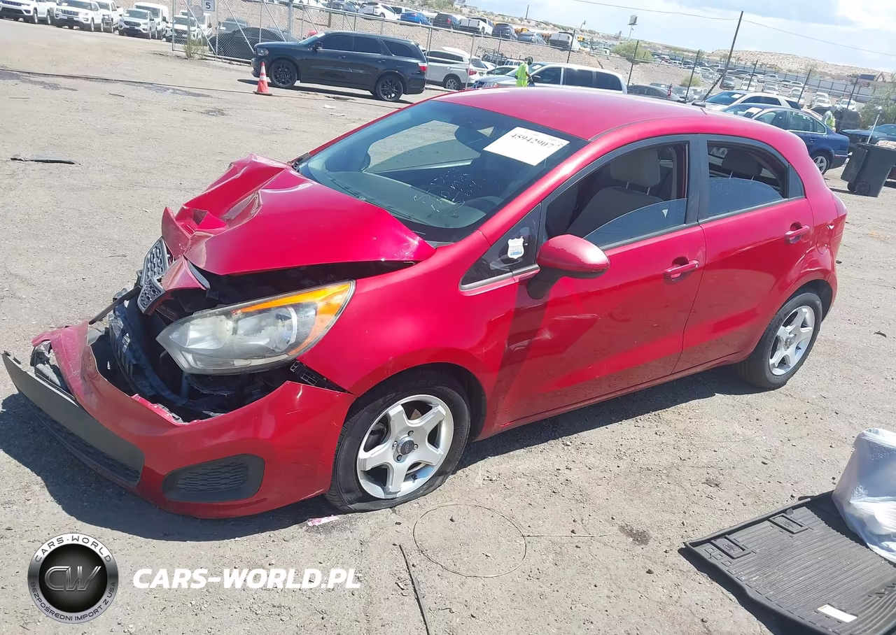 2013 Kia Rio Lx VIN:KNADM5A30D6297069 - 2