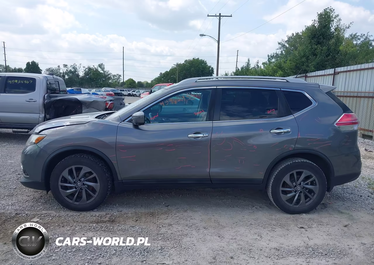2016 Nissan Rogue Sl VIN:5N1AT2MV9GC770649 - 15