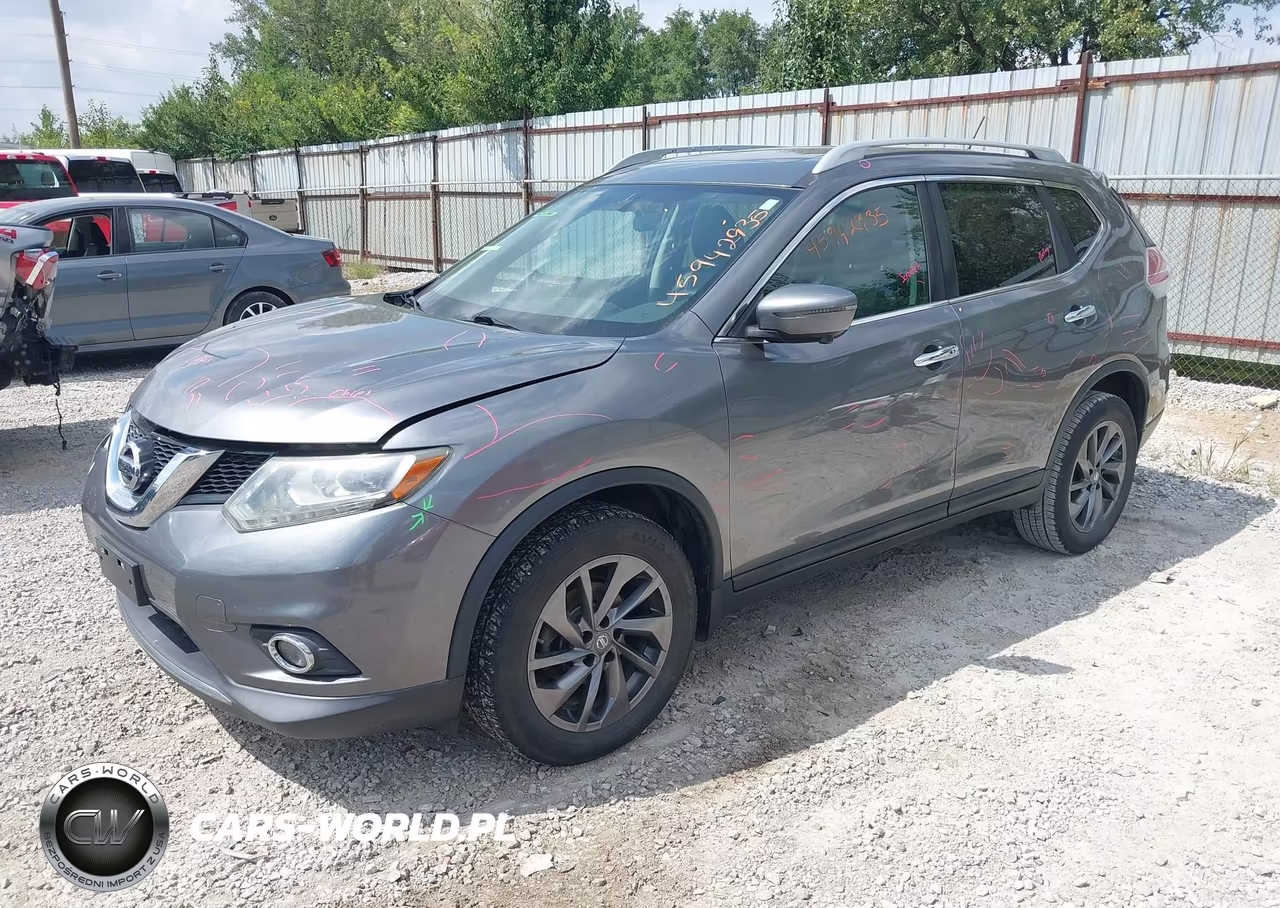 2016 Nissan Rogue Sl VIN:5N1AT2MV9GC770649 - 2