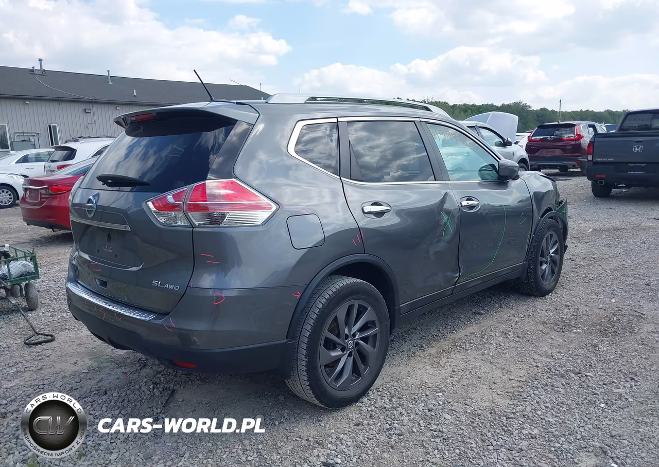 2016 Nissan Rogue Sl VIN:5N1AT2MV9GC770649 - 4