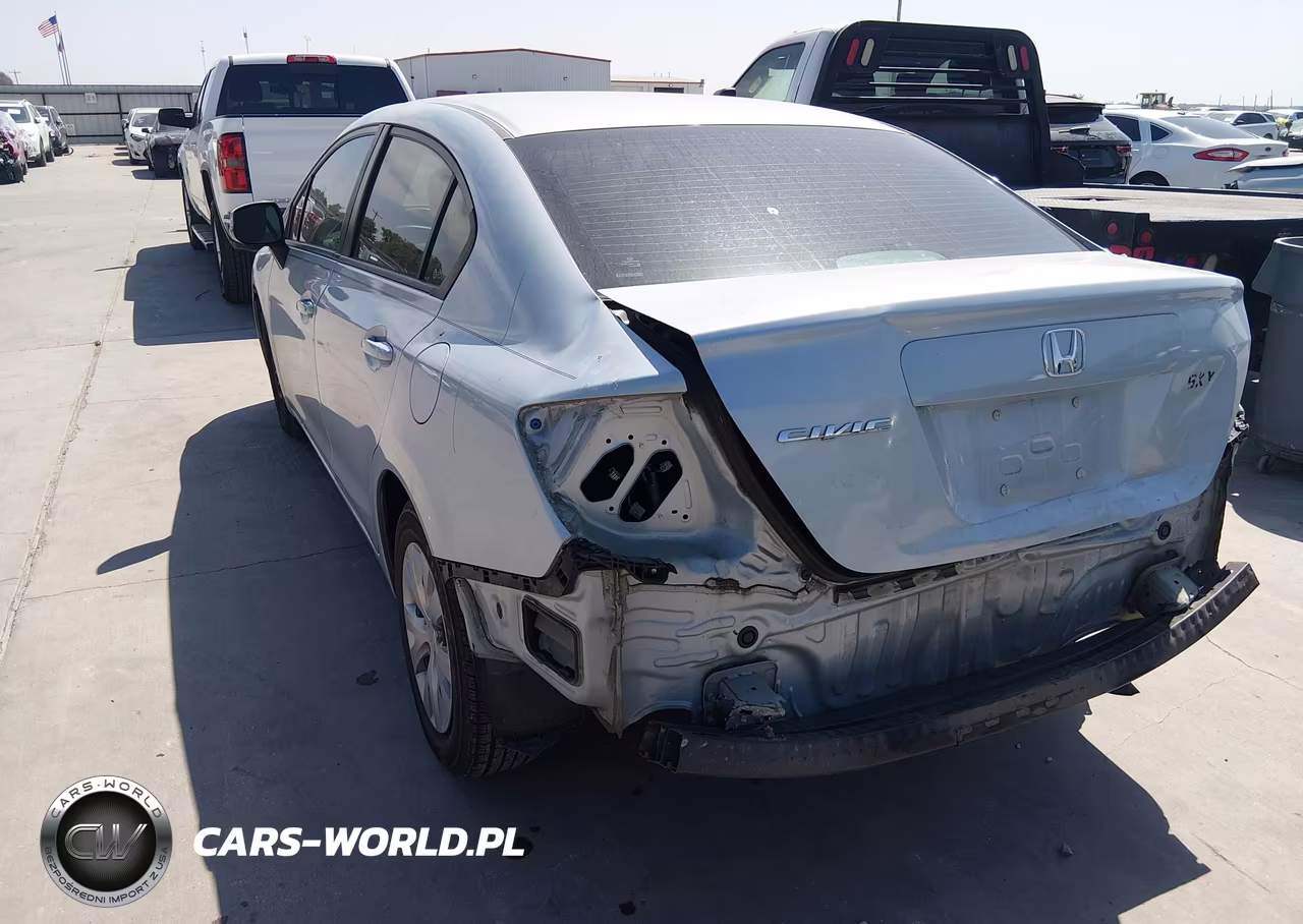 2012 Honda Civic Lx VIN:2HGFB2F53CH577058 - 3