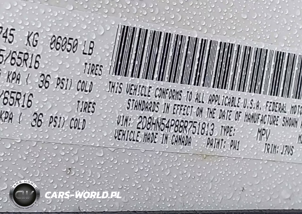 2008 Dodge Grand Caravan Sxt VIN:2D8HN54P88R751813 - 9