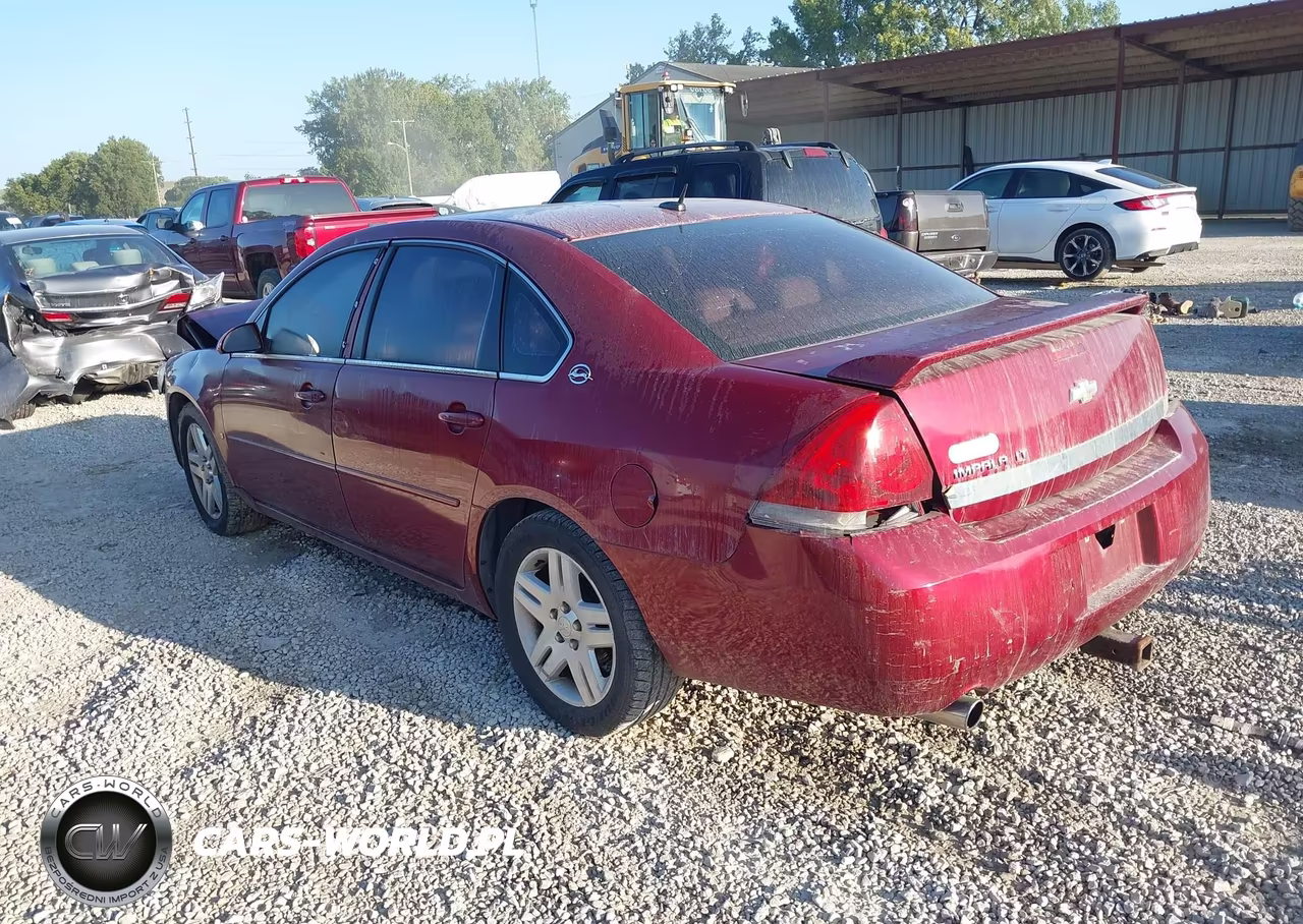 2007 Chevrolet Impala 3.9L Lt VIN:2G1WC58R579252157 - 3