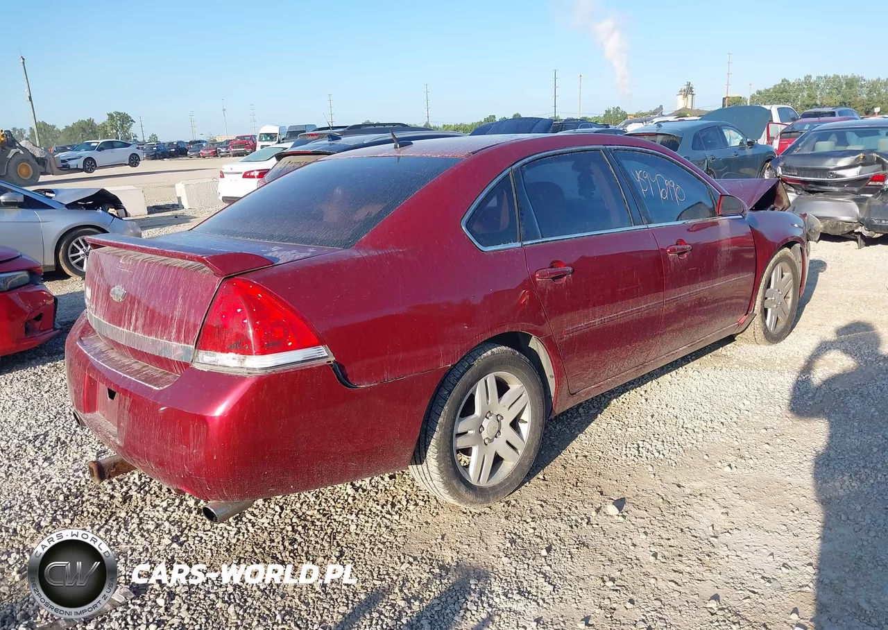 2007 Chevrolet Impala 3.9L Lt VIN:2G1WC58R579252157 - 4