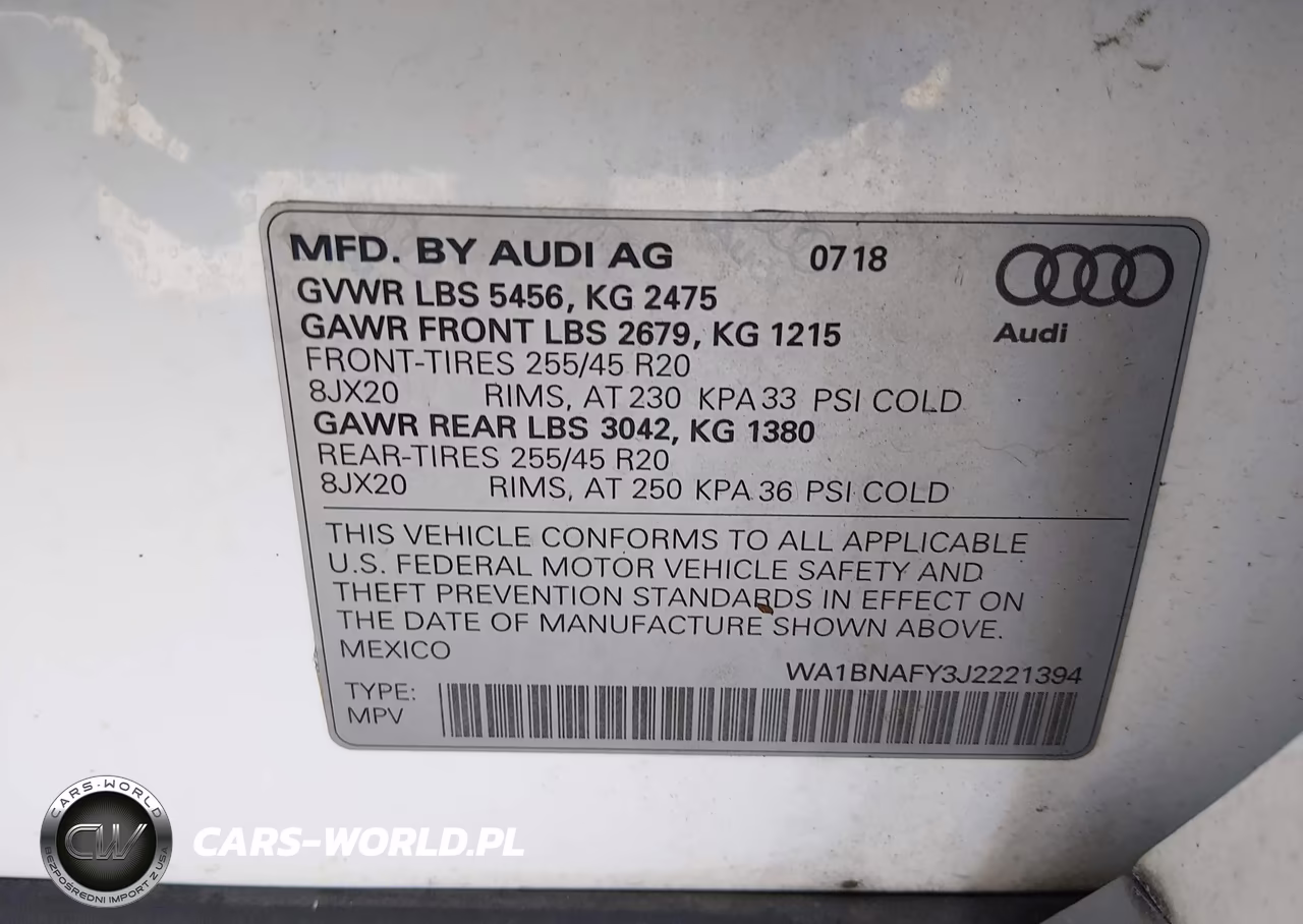 2018 Audi Q5 2.0T Premium-2.0T Tech Premium VIN:WA1BNAFY3J2221394 - 9