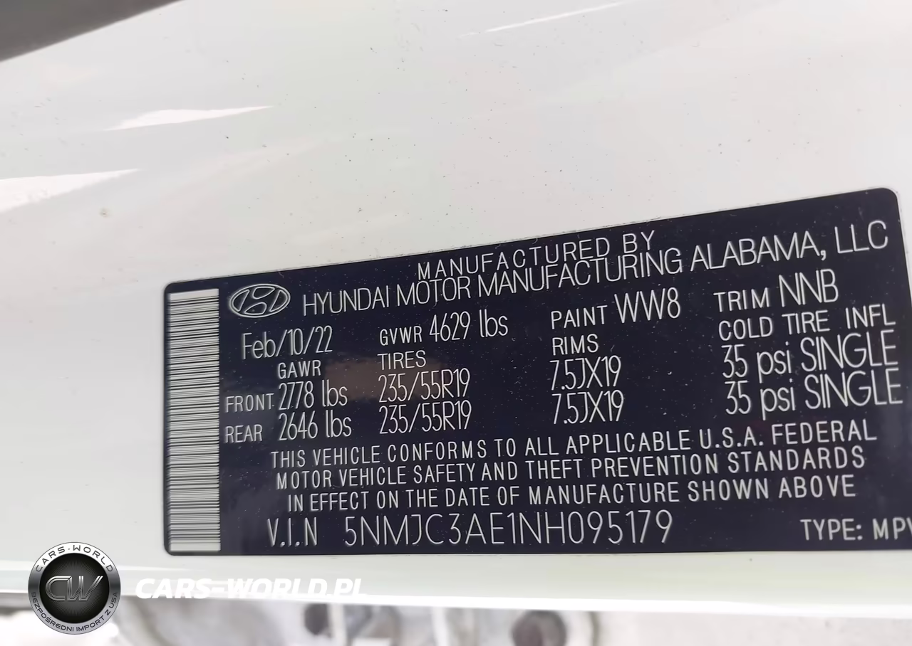 2022 Hyundai Tucson Sel VIN:5NMJC3AE1NH095179 - 9