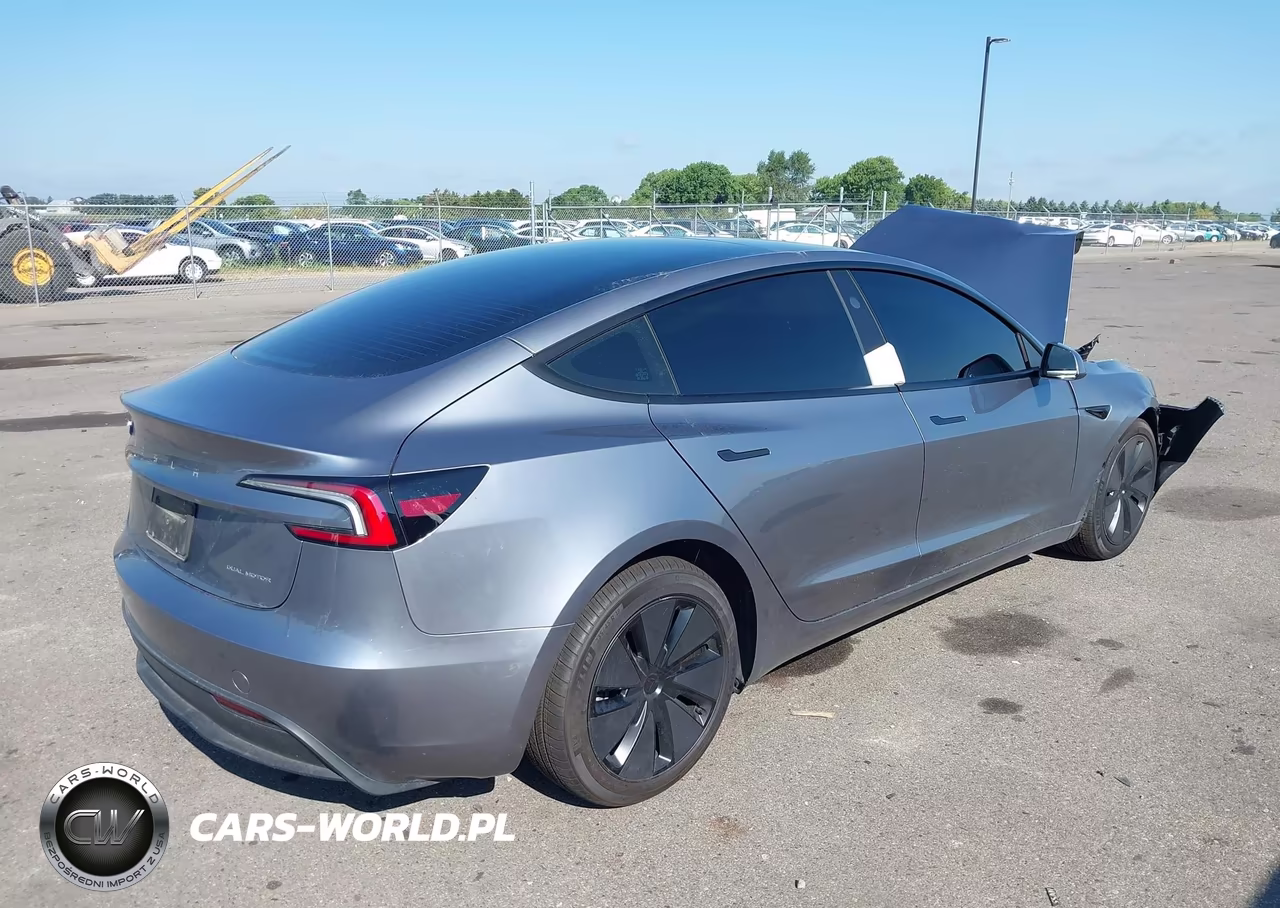 2025 Tesla Model 3 Long Range All-Wheel Drive VIN:5YJ3E1EB1SF078354 - 4