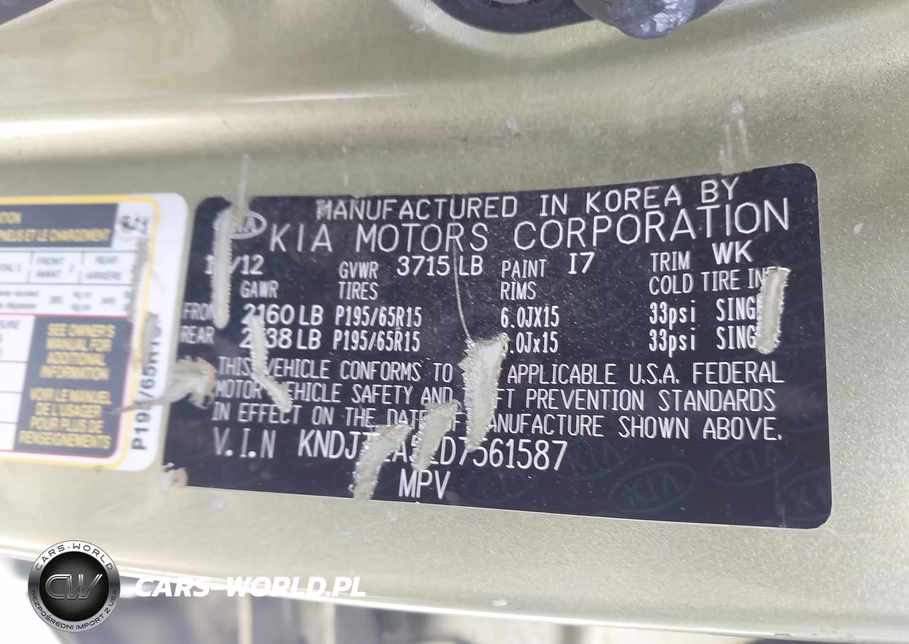 2013 Kia Soul VIN:KNDJT2A52D7561587 - 9