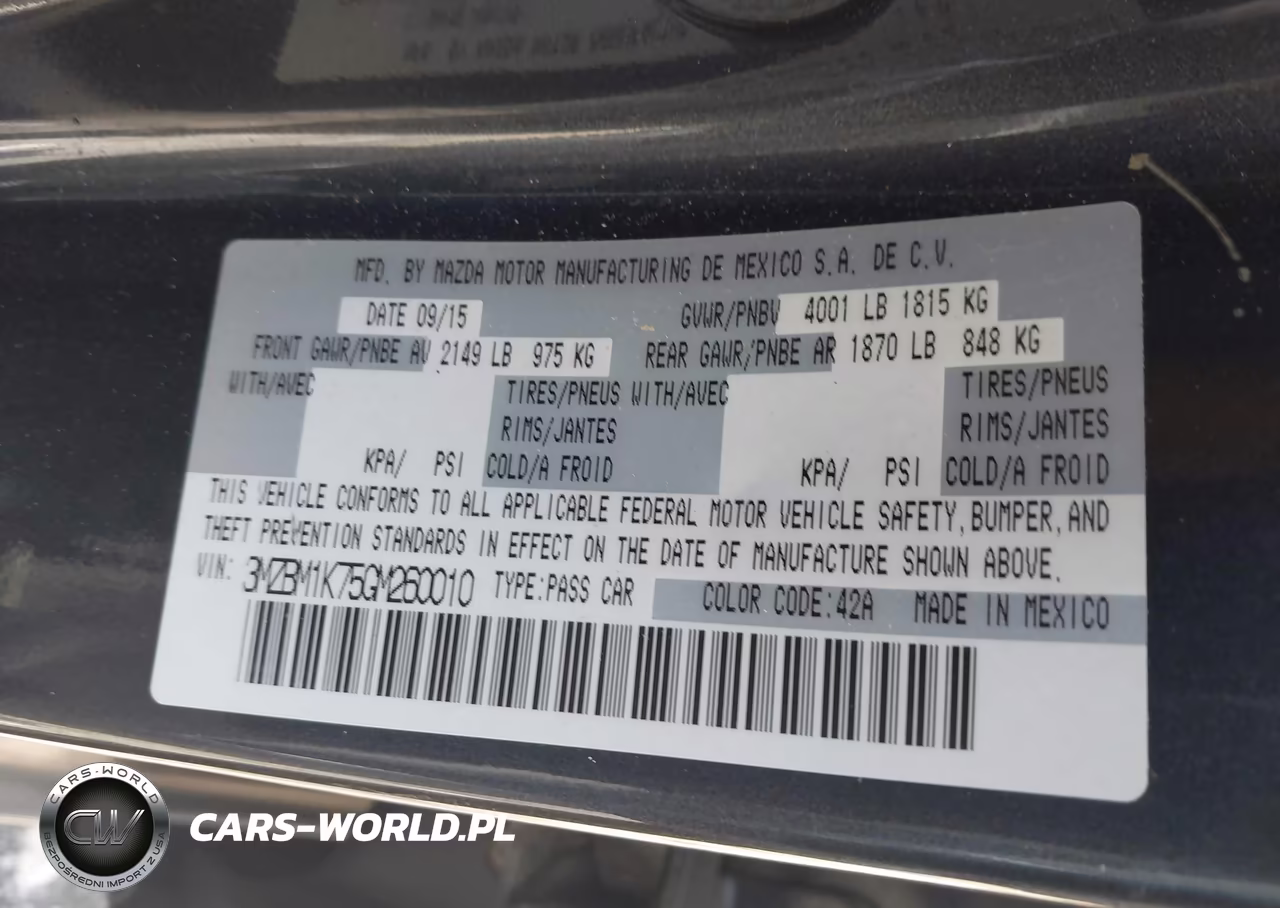 2016 Mazda Mazda3 I Sport VIN:3MZBM1K75GM260010 - 9