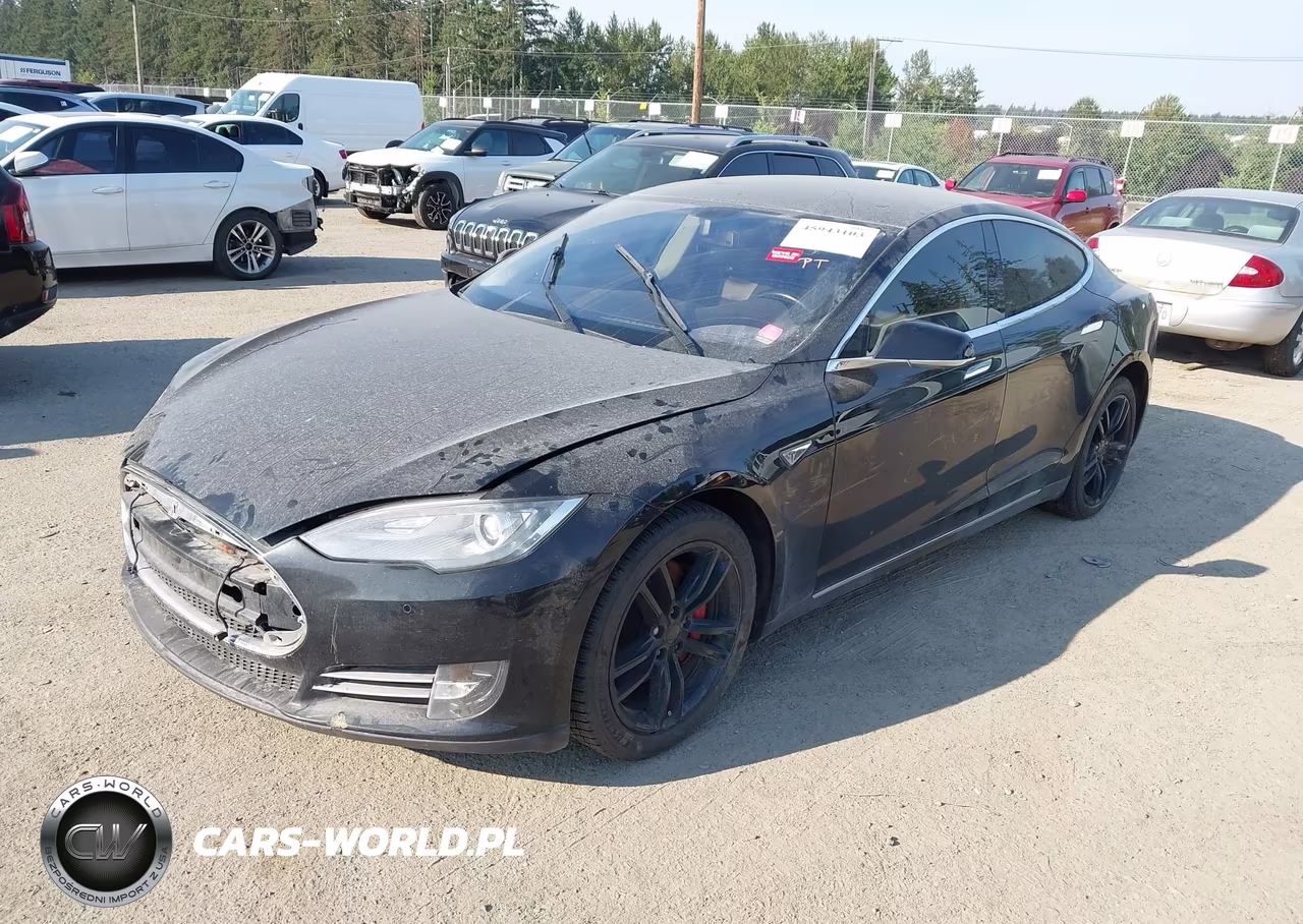 2014 Tesla Model S VIN:5YJSA1S10EFP41095 - 2