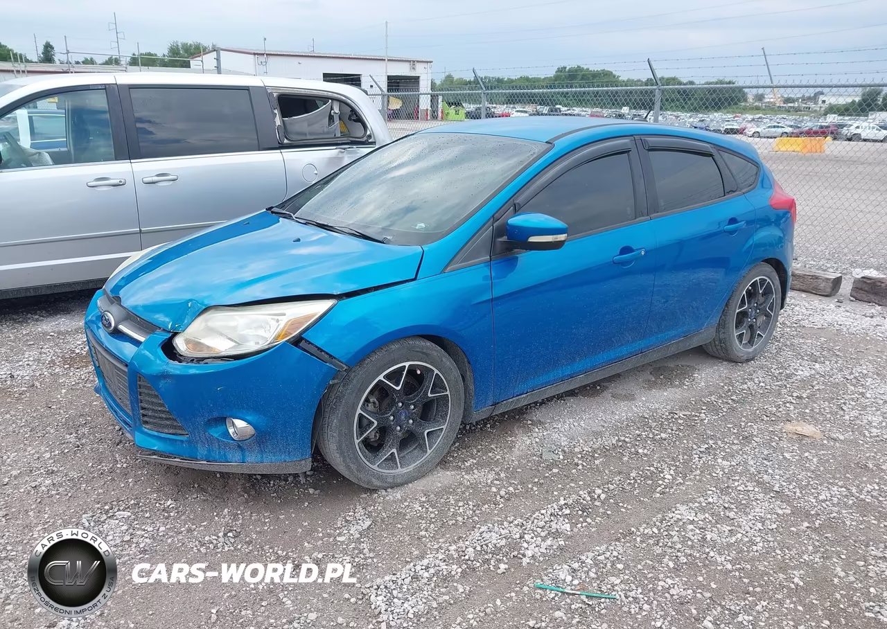 2014 Ford Focus Se VIN:1FADP3K29EL130822 - 2