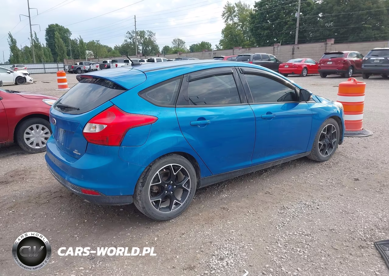 2014 Ford Focus Se VIN:1FADP3K29EL130822 - 4