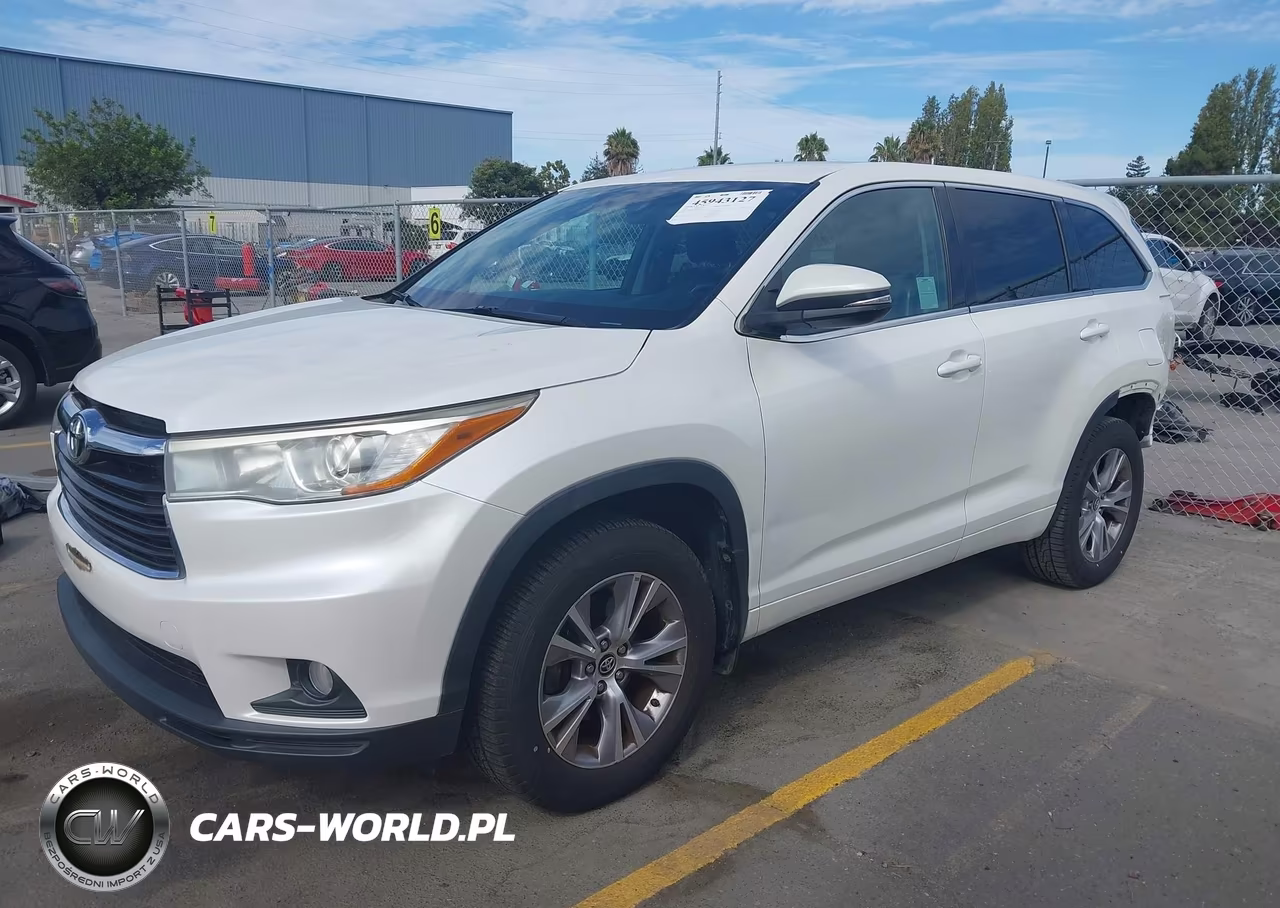 2016 Toyota Highlander Le Plus V6 VIN:5TDBKRFH5GS304467 - 2