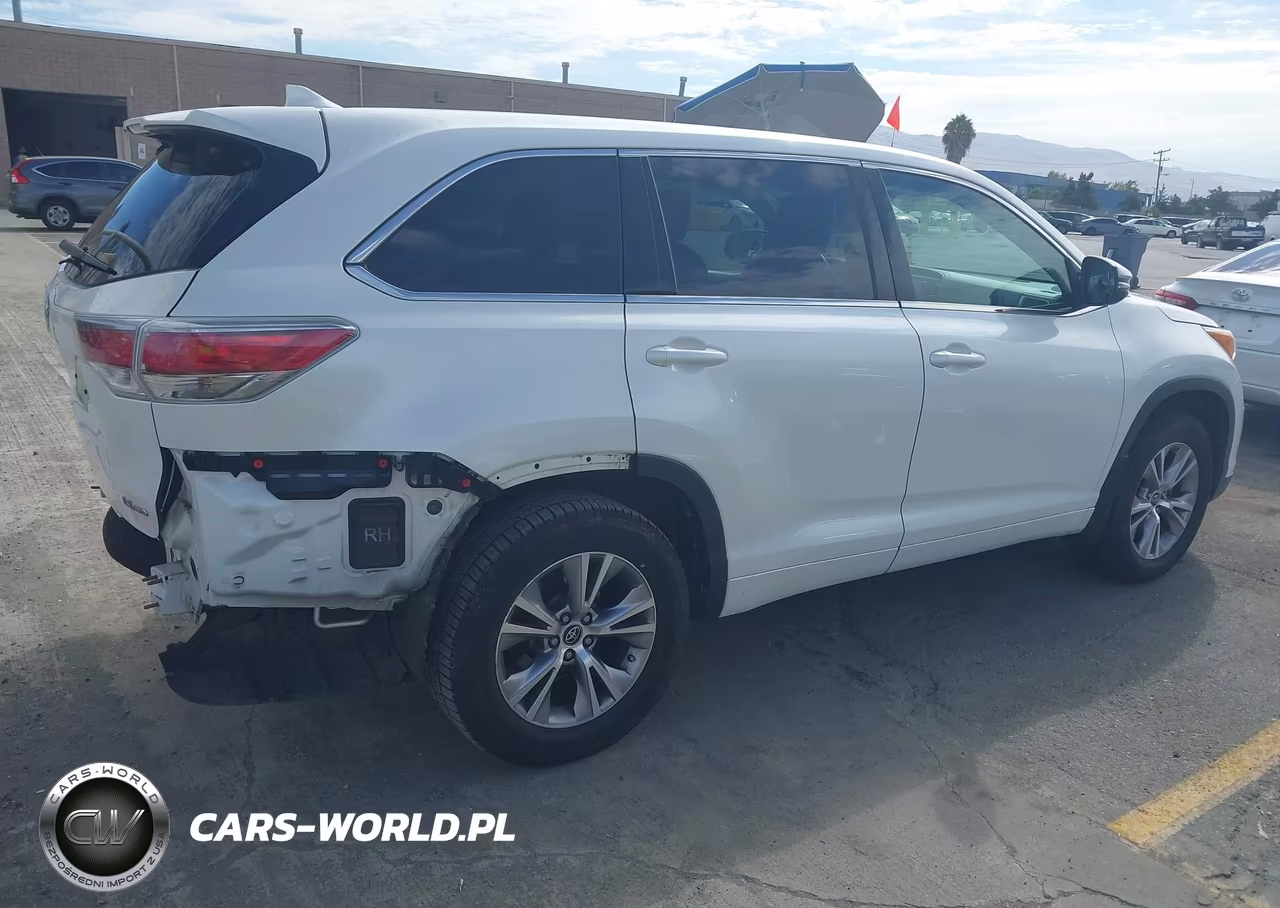 2016 Toyota Highlander Le Plus V6 VIN:5TDBKRFH5GS304467 - 4