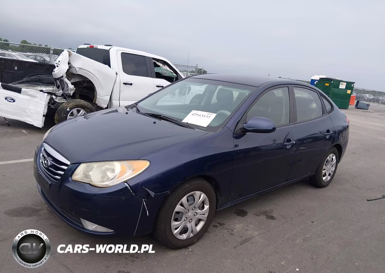 2010 Hyundai Elantra Gls VIN:KMHDU4AD2AU161910 - 2