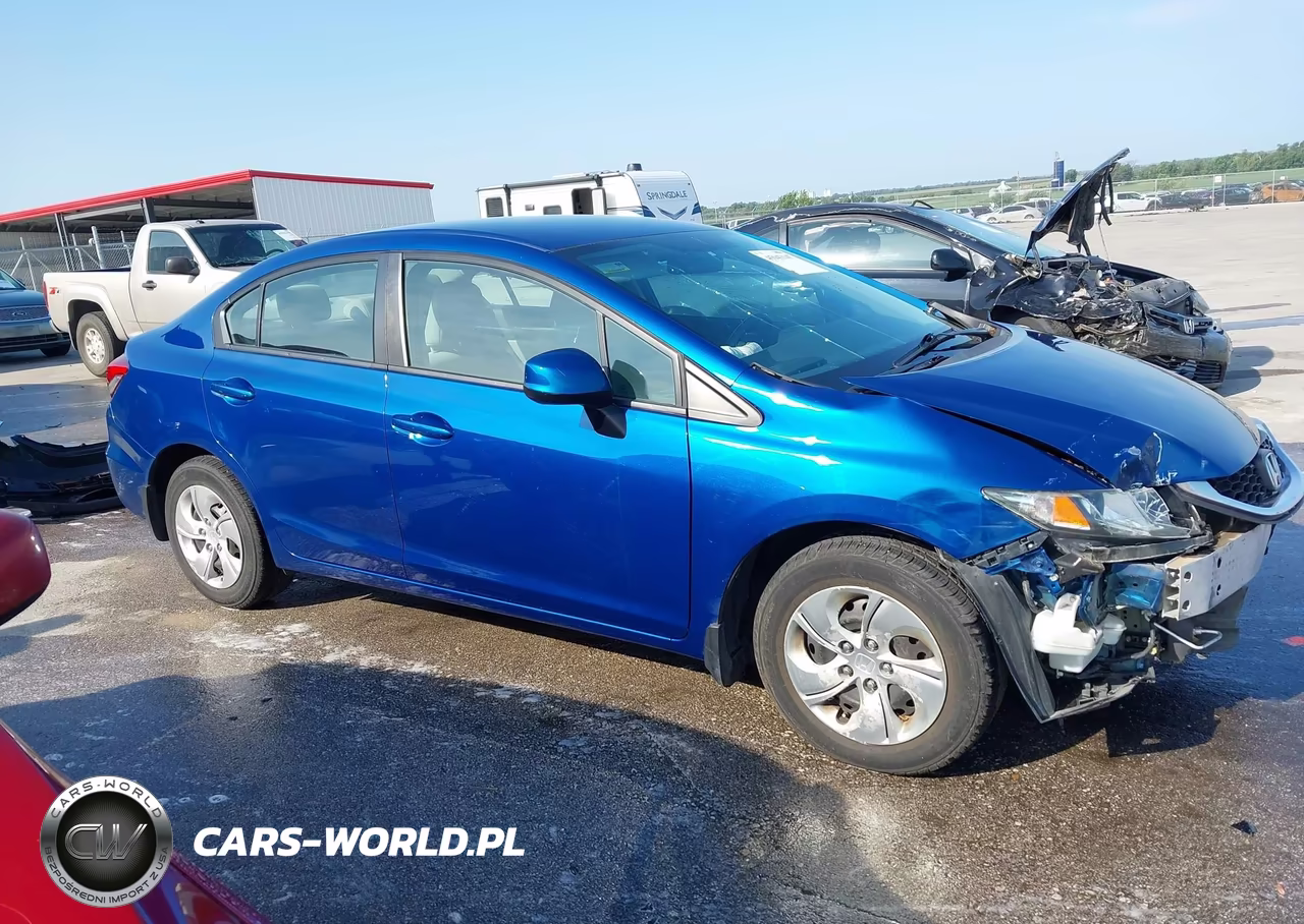 2013 Honda Civic Lx VIN:19XFB2F57DE050135 - 14