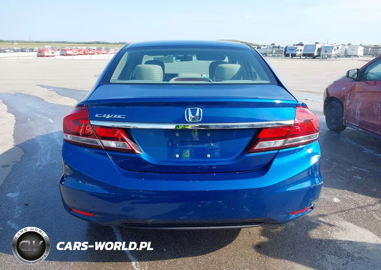 2013 Honda Civic Lx VIN:19XFB2F57DE050135 - 17