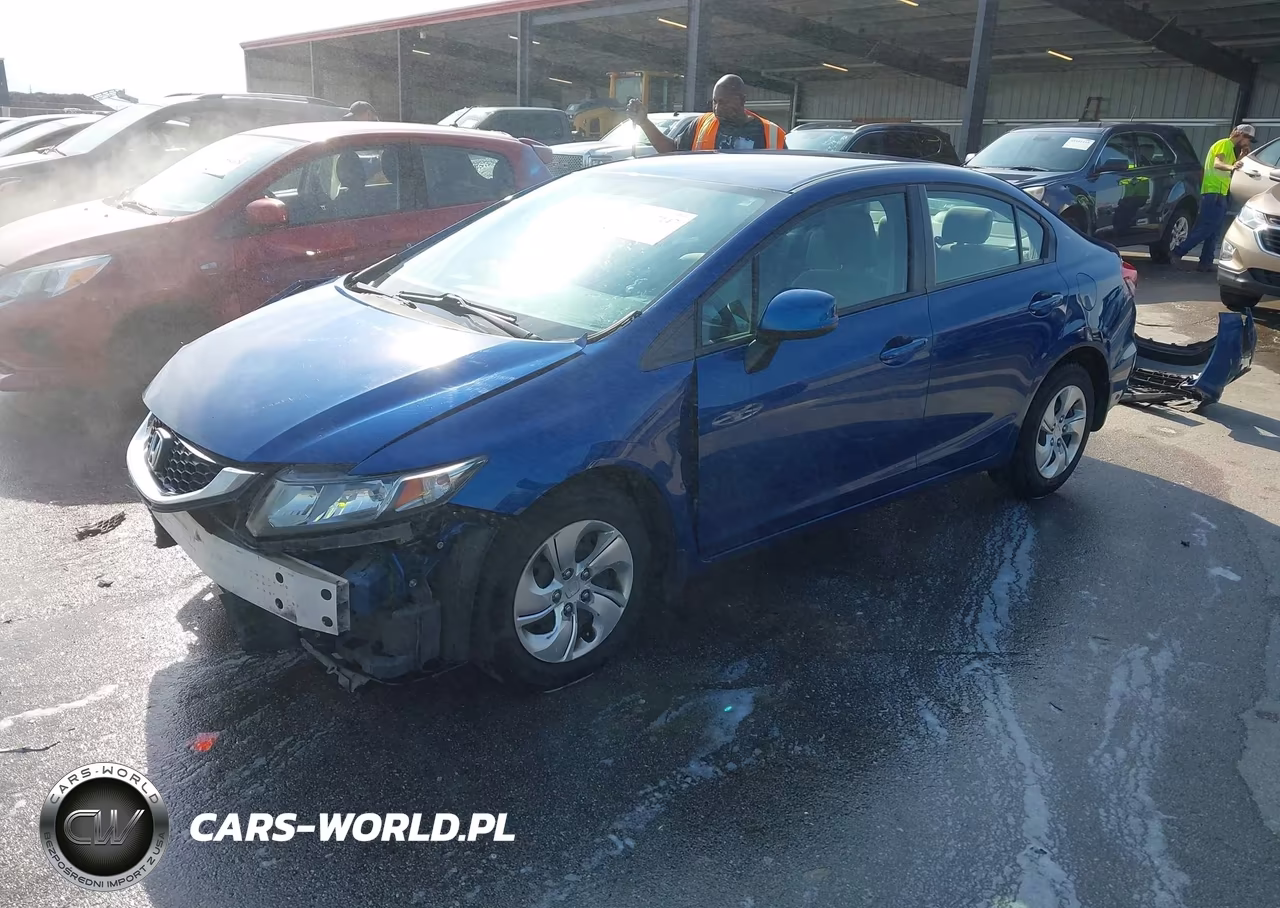2013 Honda Civic Lx VIN:19XFB2F57DE050135 - 2