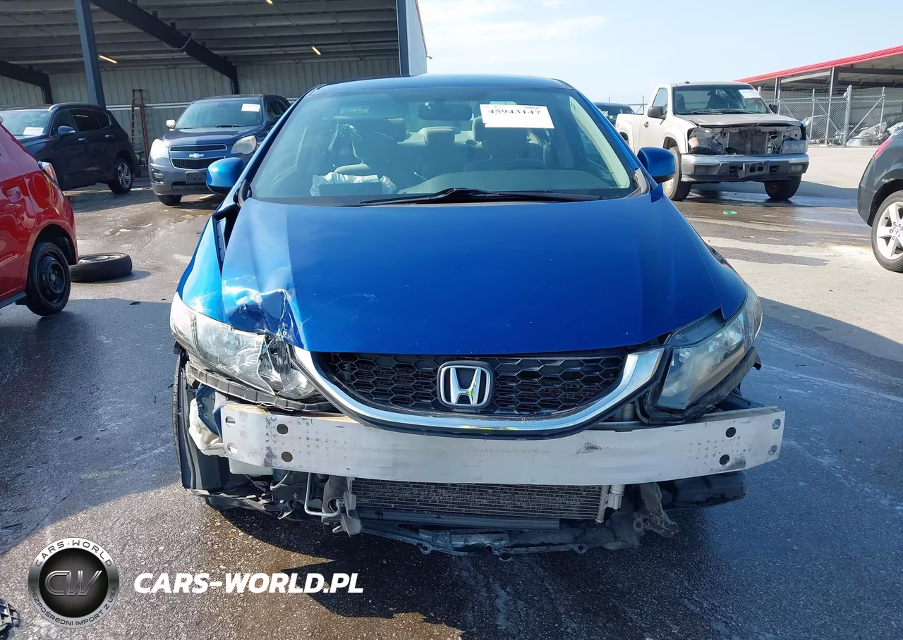 2013 Honda Civic Lx VIN:19XFB2F57DE050135 - 6