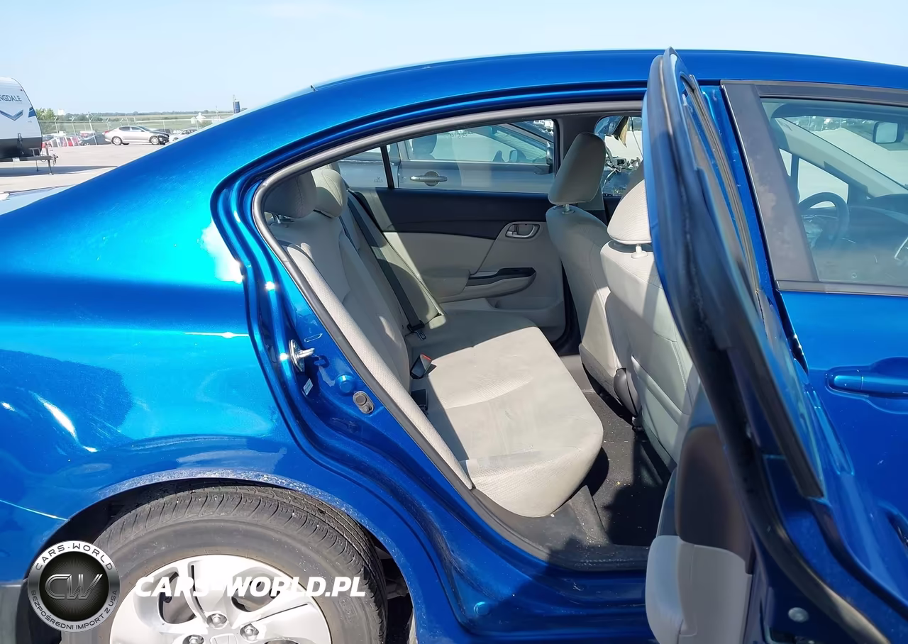 2013 Honda Civic Lx VIN:19XFB2F57DE050135 - 8