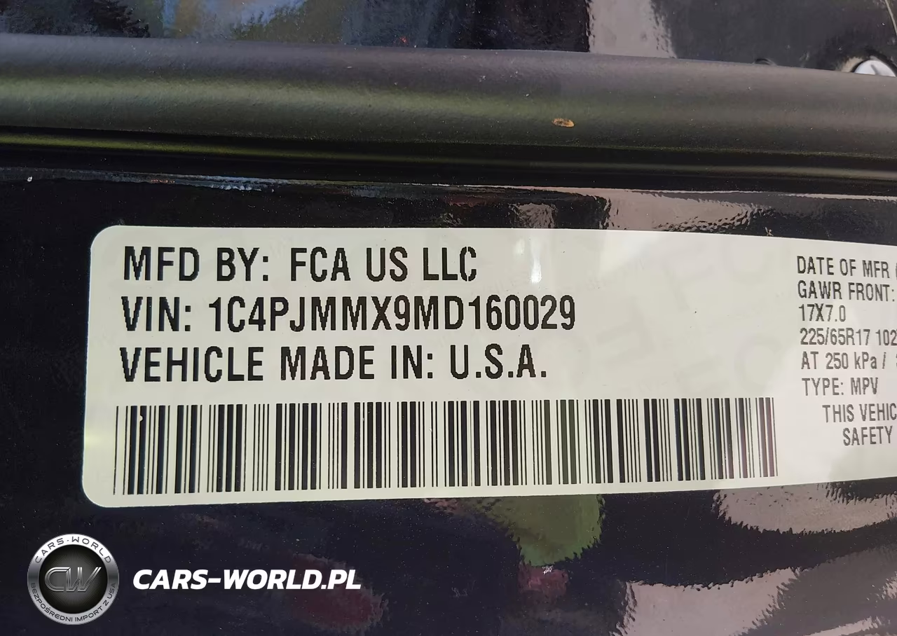 2021 Jeep Cherokee Latitude Lux 4X4 VIN:1C4PJMMX9MD160029 - 9