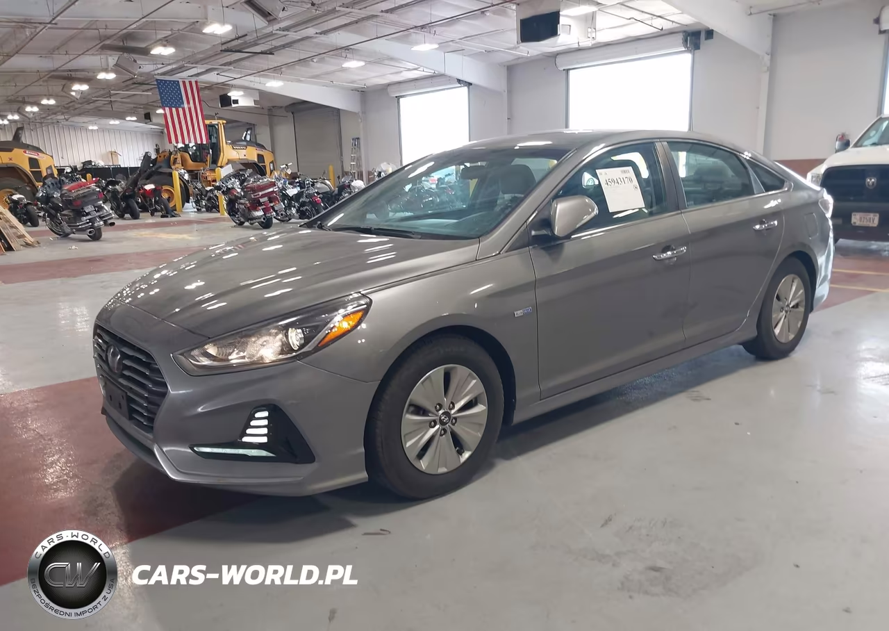 2018 Hyundai Sonata Hybrid Se VIN:KMHE24L3XJA086826 - 2