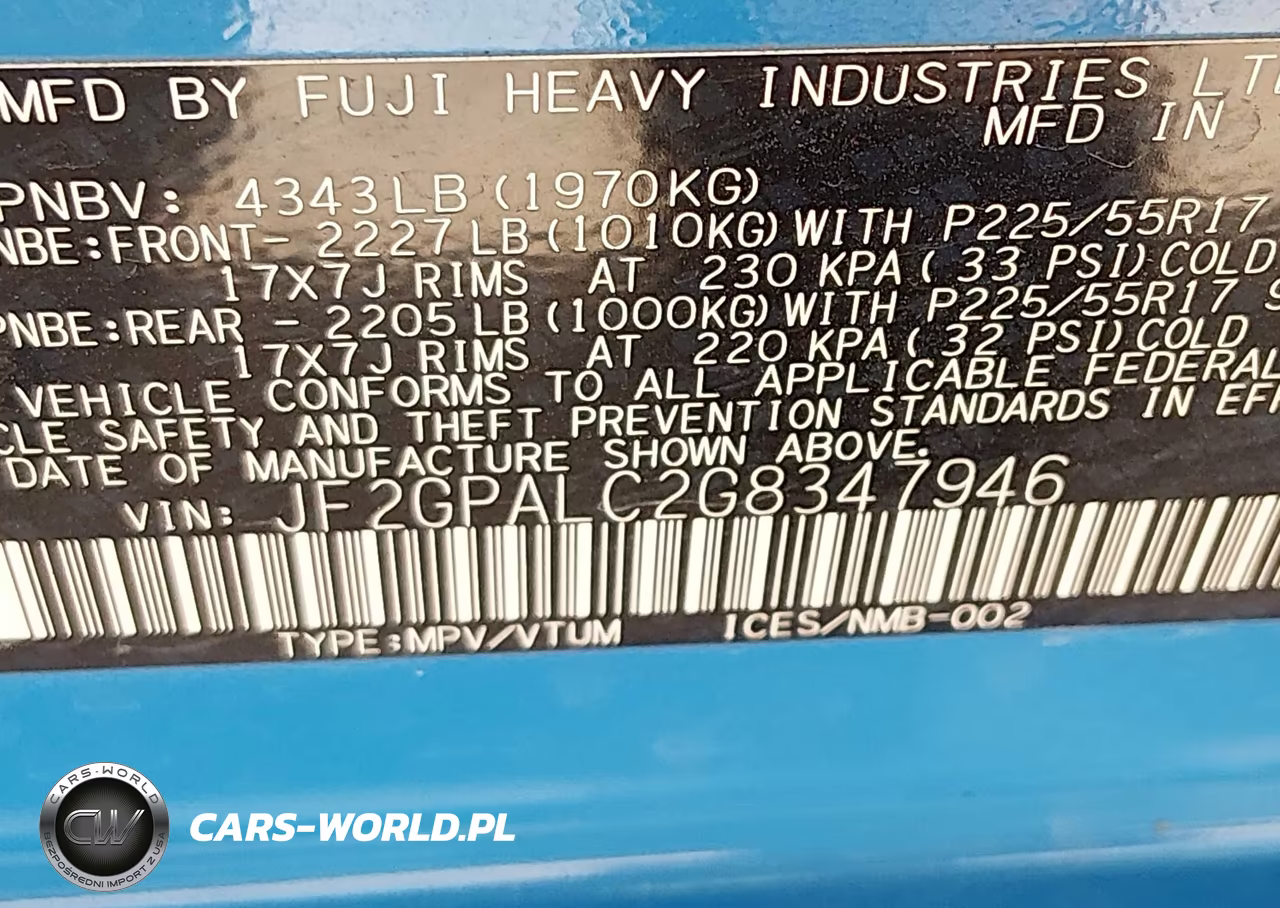 2016 Subaru Crosstrek 2.0I Limited VIN:JF2GPALC2G8347946 - 9