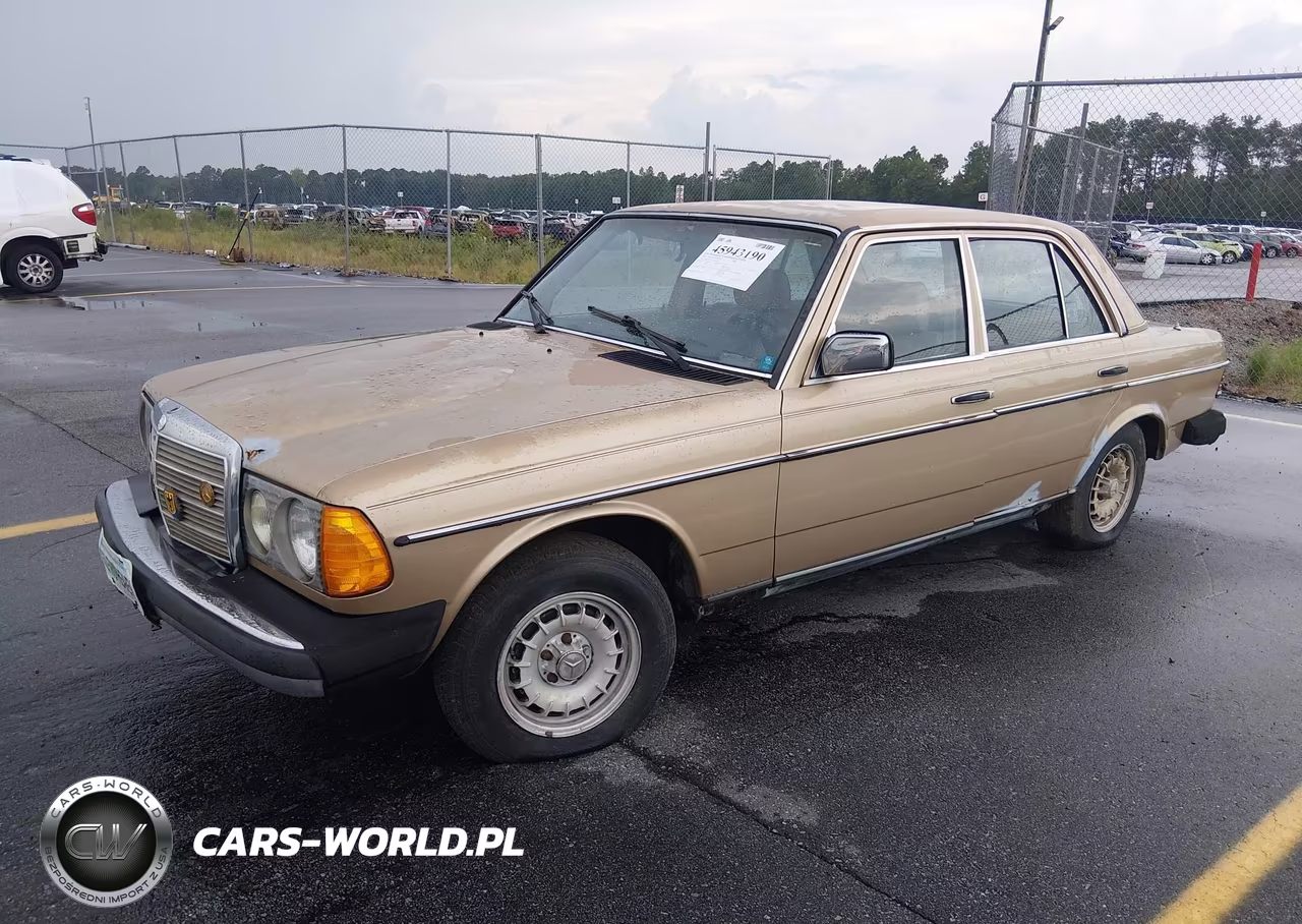 1984 Mercedes-Benz 300 Dt VIN:WDBAB33A5EA143286 - 2