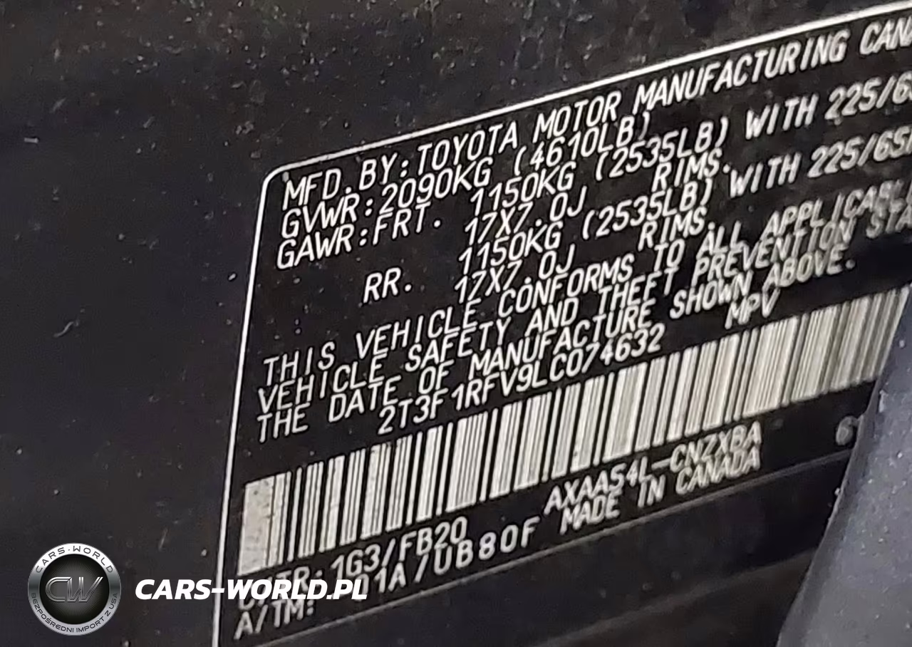 2020 Toyota Rav4 Le VIN:2T3F1RFV9LC074632 - 9