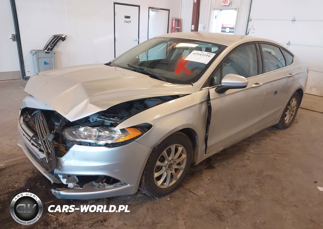 2017 Ford Fusion S VIN:3FA6P0G72HR174694 - 2