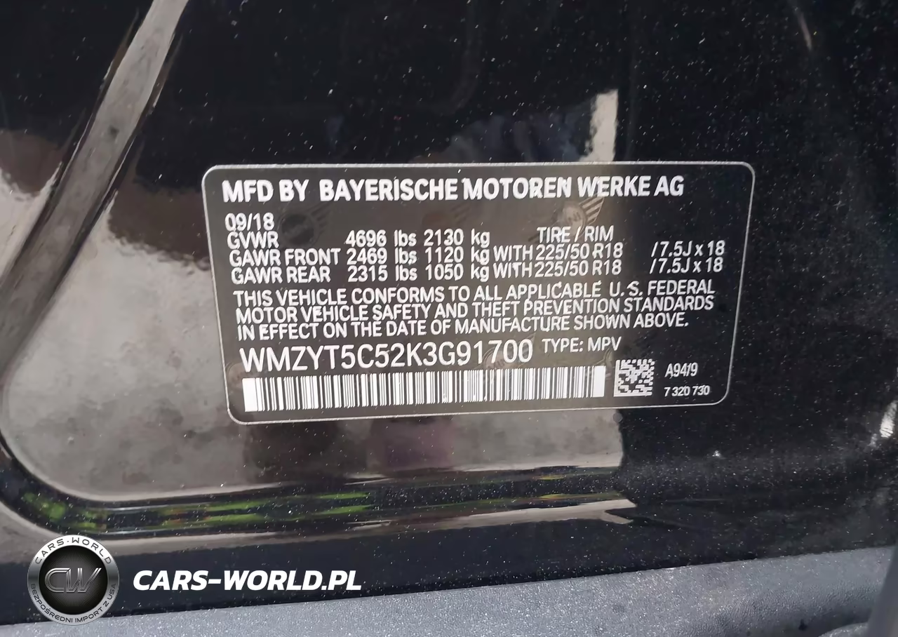 2019 Mini Countryman Cooper S VIN:WMZYT5C52K3G91700 - 9