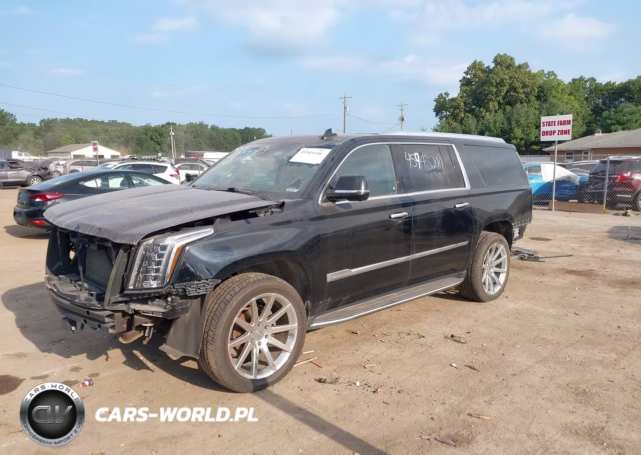 2017 Cadillac Escalade Esv Premium Luxury VIN:1GYS4JKJ5HR144590 - 2