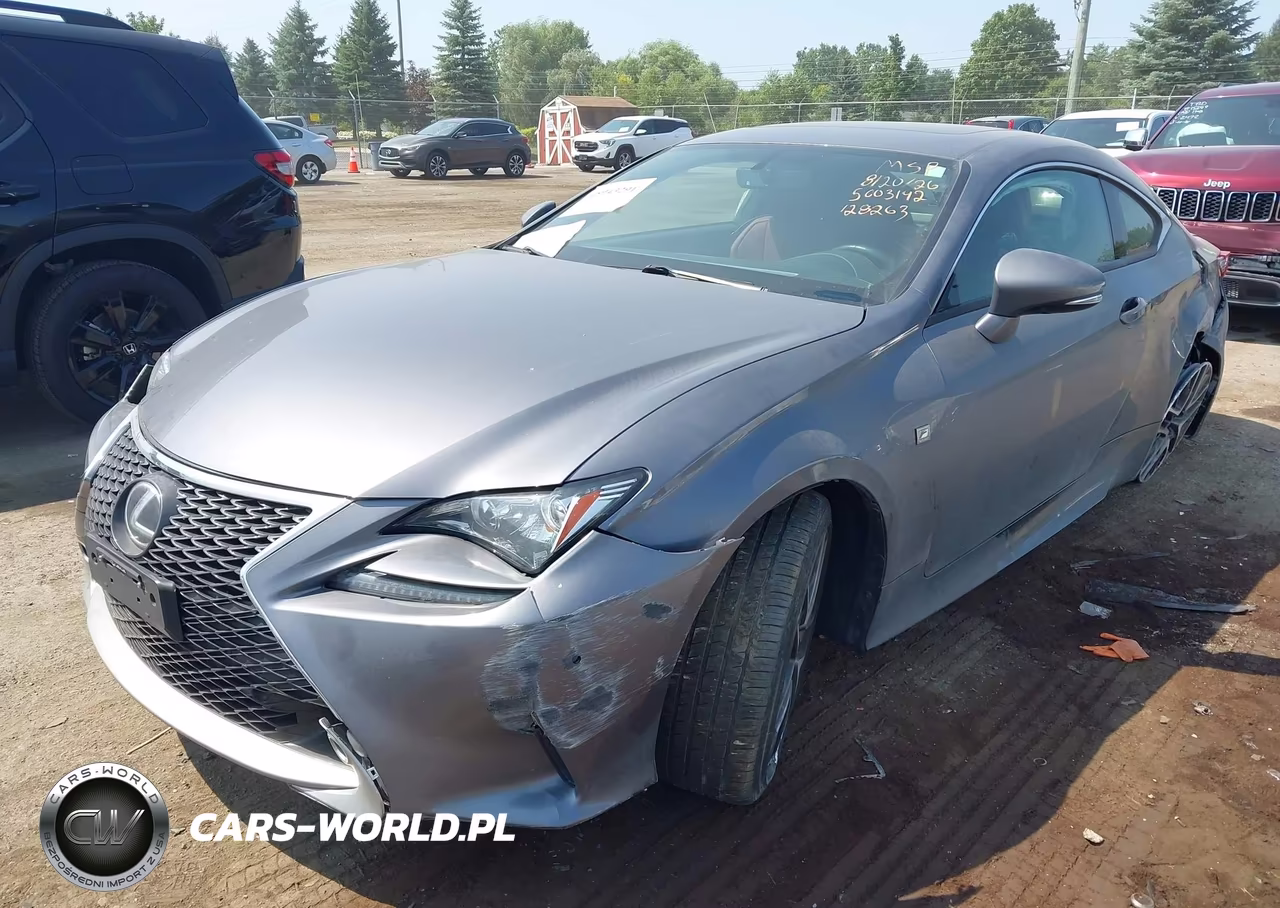 2015 Lexus Rc 350 VIN:JTHSE5BCXF5003142 - 2
